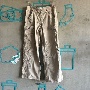 Zara High Rise Cargo Pants